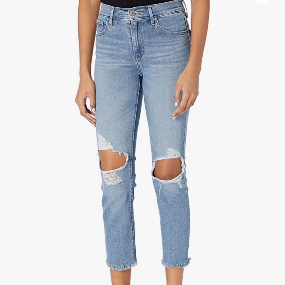 Levi’s 724 High Rise Straight Crop